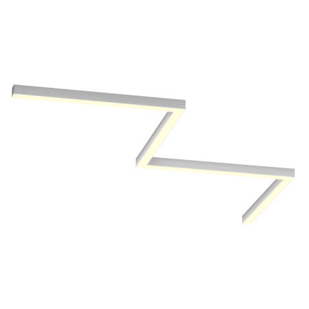 Светильник ЗигЗаг S50 (RAL9003 4x651mm-135 LT70 — 4K 54W)