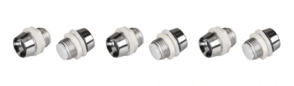 8PC Держатель 8мм (хром.пластик, с гайкой) (Arlight, 8мм (круглый))