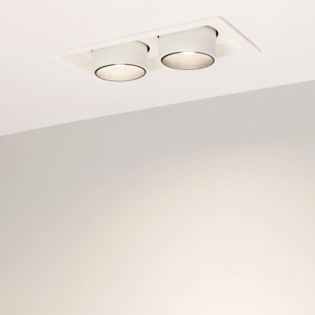 Светильник LTD-PULL-S110x210-2x10W Day4000 (WH, 24 deg, 230V) (Arlight, IP20 Металл, 5 лет)