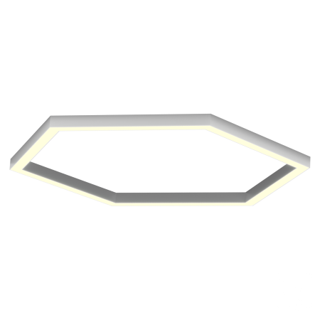 Светильник Шестигранник S50 (RAL9003 824 6mm LT70 — 4K 104W)