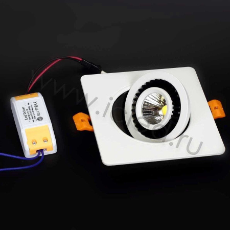 Светодиодный светильник JH-THD14-7W Square B755 (7W, Day white)