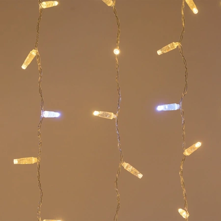 Светодиодная гирлянда ARD-CURTAIN-CLASSIC-2000x3000-CLEAR-760LED-BLINK Warm-White (230V, 60W) (Ardecoled, IP65)