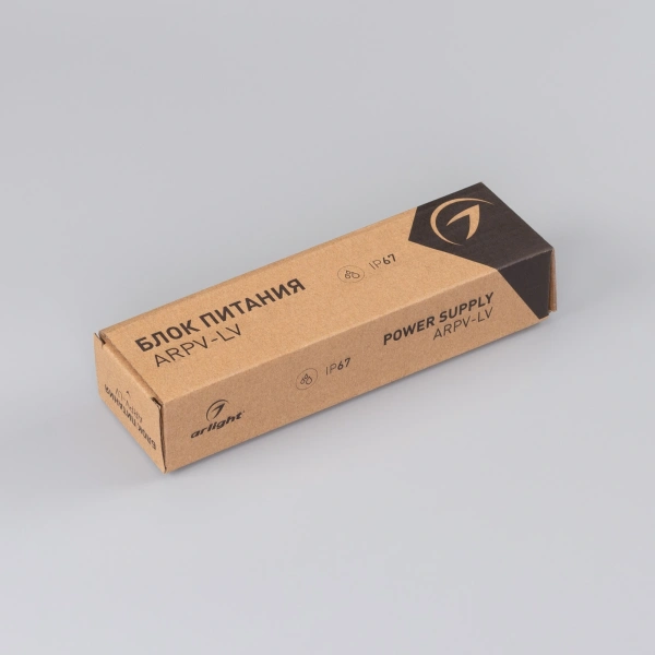 Блок питания ARPV-LV12035 (12V, 3.0A, 36W) (Arlight, IP67 Пластик, 2 года)