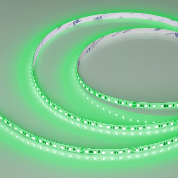 Светодиодная Лента RT-A120-8mm 24V RGB (12 W/m, IP20, 2835, 5m) (Arlight, 5 лет)
