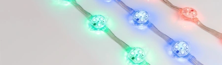 Модуль управляемый DMX-B3-D30 12V RGB (0.72W, IP68, 140 deg) (Arlight, Пластик, 3 года)