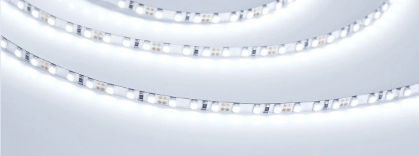 Светодиодная Лента RT-A120-5mm 12V Cool 8K (9.6 W/m, IP20, 2835, 5m) (Arlight, 9.6 Вт/м, IP20)