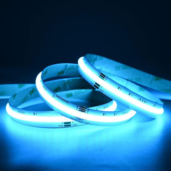 Светодиодная лента COB, 784 chip/m, RGB+ белая 6500K, 24V, 20W/m, CRI>90, P12, IP20, A258