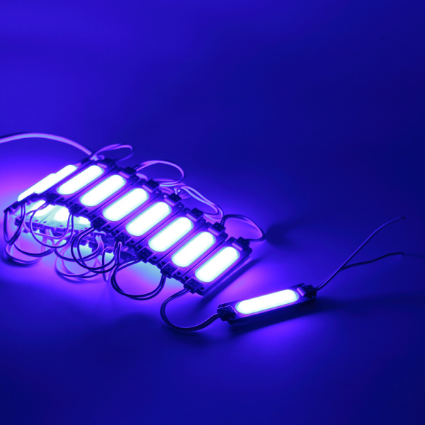 Светодиодный модуль 5730-6 MOD81 (12V, 1.5W, blue, IP44)