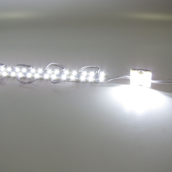 Светодиодный модуль квадратный 5050-4 (1,44W, 12V, White)