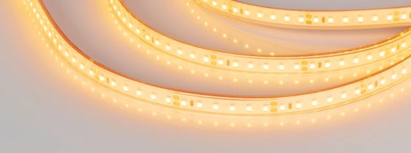 Светодиодная Лента герметичная RTW-PFS-A120-11mm 24V Yellow (9.6 W/m, IP68, 2835, 5m) (Arlight, -)