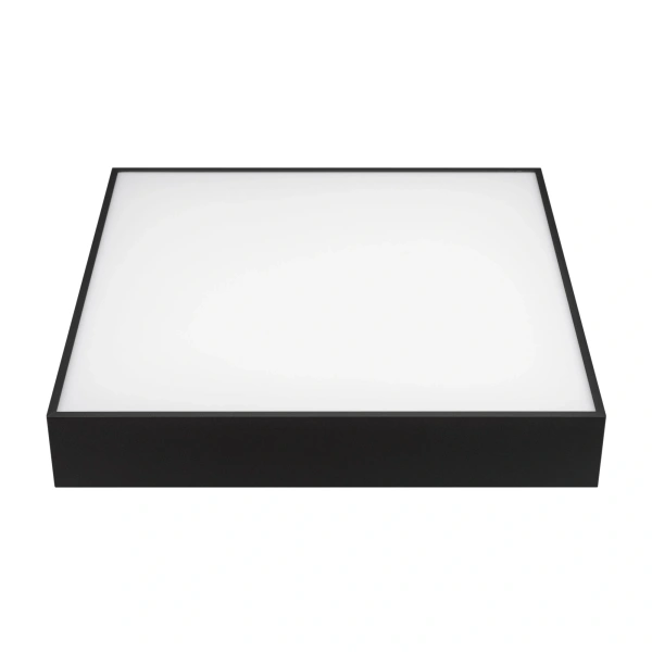 Светильник SP-QUADRO-S400x400-40W Warm3000 (BK, 120 deg, 230V) (Arlight, IP40 Металл, 3 года)