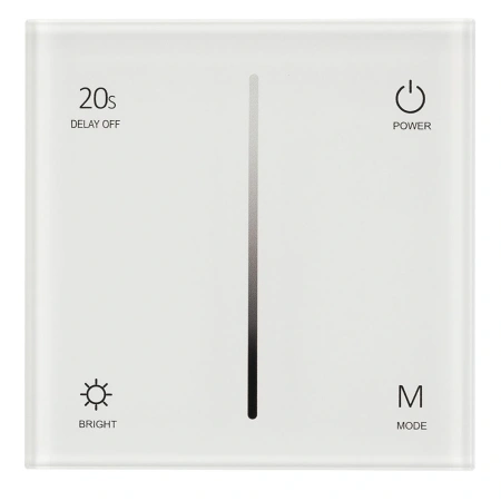 Панель SMART-P35-DIM-IN White (230V, 0-10V, Sens, 2.4G) (Arlight, IP20 Пластик, 5 лет)