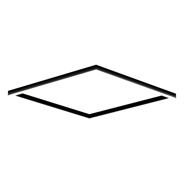 Светильник Рамка S50 (RAL9003 1219x1219mm LT70 — 3K 104W)