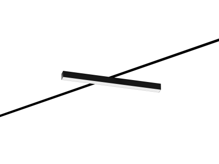 Трековый светильник 6063 5050 TR2 (RAL9003 500mm Prizma — 4K 19W)