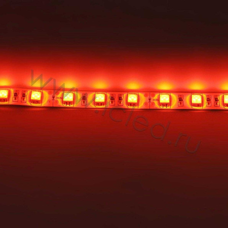 Светодиодная лента Standart PRO class, 5050, 60led/m, Red, 12V, IP65