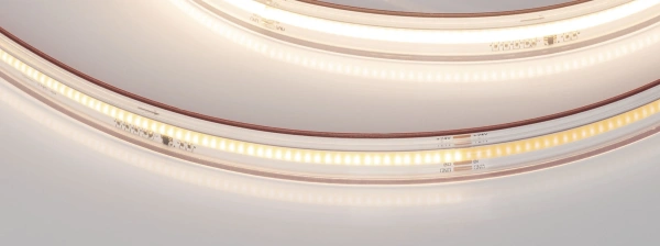 Светодиодная Лента герметичная SPI-COB-PS-X378-14mm 24V Warm3000-PX63-BPT (7 W/m, IP67, 5m) (Arlight, бегущий огонь)