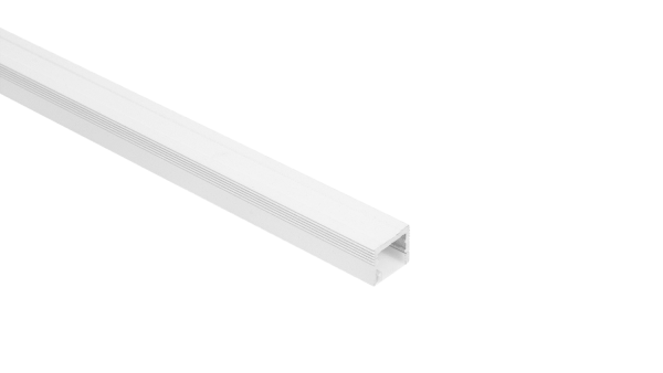 Алюминиевый профиль Design LED LS1613, 2500 мм, белый
