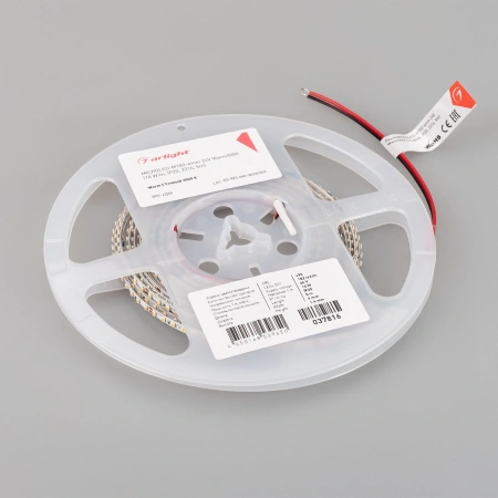 Светодиодная Лента MICROLED-M182-4mm 24V Warm3000 (10 W/m, IP20, 2216, 5m) (Arlight, узкая)