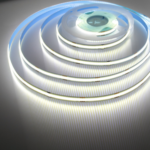 Светодиодная лента COB, 336 chip/m, white, 12V, IP20, A230
