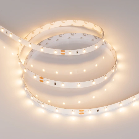 Светодиодная Лента RT 2-5000 24V Warm2700 (3528, 300 LED, LUX) (Arlight, 4.8 Вт/м, IP20)