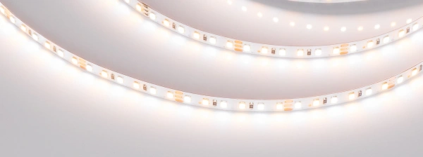 Светодиодная Лента RT-A120-8mm 12V White-MIX (9.6 W/m, IP20, 2835, 5m) (Arlight, Изменяемая ЦТ)
