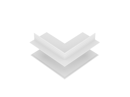 Соединительный элемент 6063 TrackLine Edgeless (L2 RAL9005)