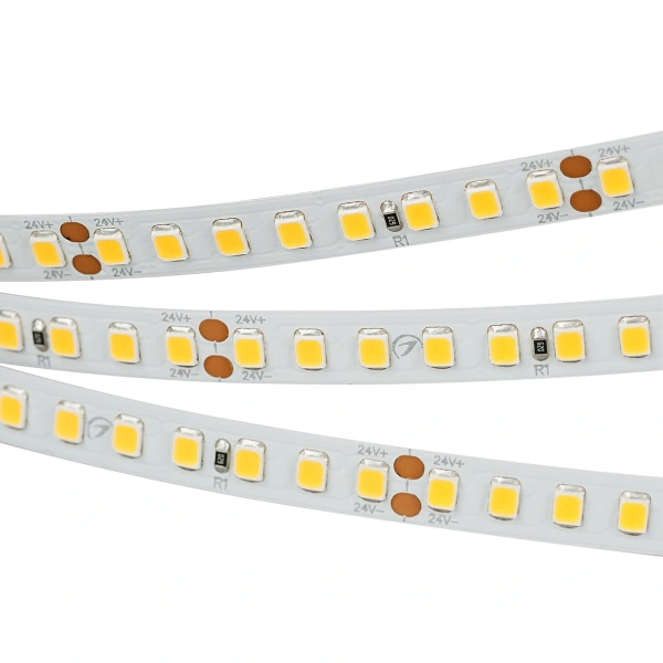 Светодиодная Лента RT 2-5000 24V Day5000 2x (2835, 160 LED/m, LUX) (Arlight, 12 Вт/м, IP20)