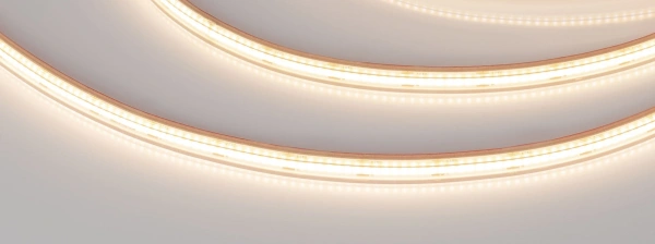 Светодиодная Лента герметичная COB-PS-X400-7mm 24V Warm3000 (7.2 W/m, IP67, CSP, 5m) (Arlight, -)