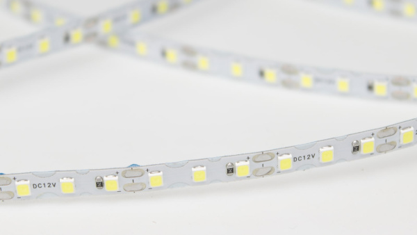 Светодиодная лента S-образная 2835, 120led/m, white, 12V, IP20, BA1