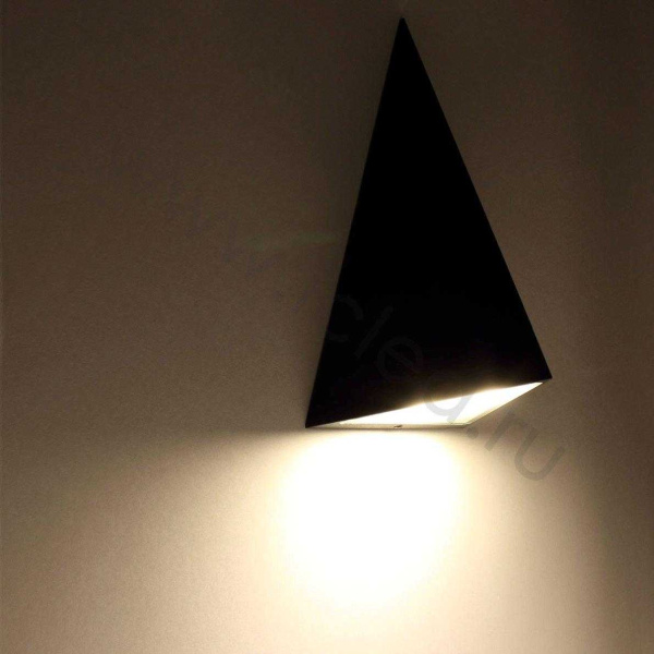 Светодиодный светильник JH-BD07 DHL20 (220V, 9W, черный корпус, warm white)