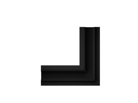 Соединительный элемент 6063 TrackLine Edgeless (L2 RAL9005)