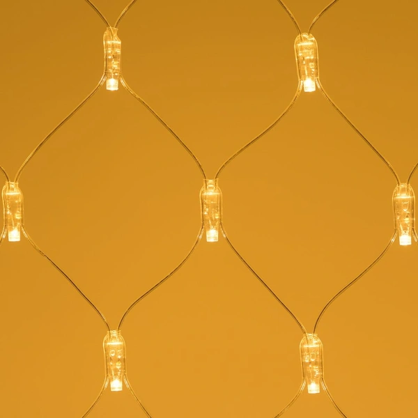 Светодиодная гирлянда ARD-NETLIGHT-CLASSIC-2000x1500-CLEAR-288LED Warm (230V, 18W) (Ardecoled, IP65)