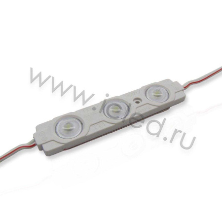 Светодиодный модуль прямоугольный 2835-3 ZB3T (1,5W, 12V, Cool White)