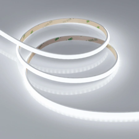 Светодиодная Лента герметичная RTW-PW-A160-8mm 24V White6000 (10 W/m, IP66, 2835, 5m) (Arlight, Матовая)