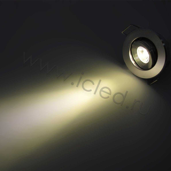 Светодиодный светильник точечный RS SP4 (1W, Warm White)