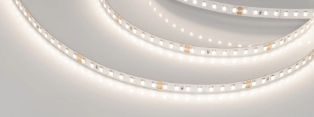 Светодиодная Лента RT-A128-8mm 24V Day4000 (9.6 W/m, IP20, 2835, 5m) (Arlight, высок.эфф.150 лм/Вт)