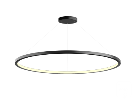 Светильник 6063 Обод (RAL9003 D1250 LT70 — 3K 55,0W 120deg)