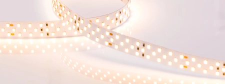 Светодиодная Лента RT 2-5000 24V Warm3000 3x2 (2835, 1260 LED, LUX) (Arlight, 27 Вт/м, IP20)