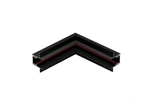Соединительный элемент 6063 TrackLine Edgeless (L2 RAL9005)