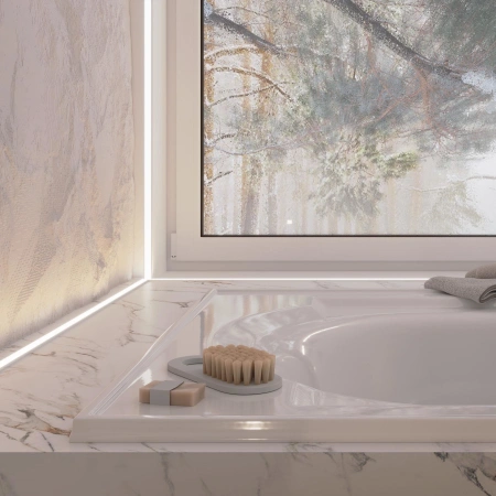 Светодиодная Лента герметичная RTW-PR-A128-10mm 24V Warm3000 (9.6 W/m, IP66, 2835, 5m) (Arlight, высок.эфф.150 лм/Вт)