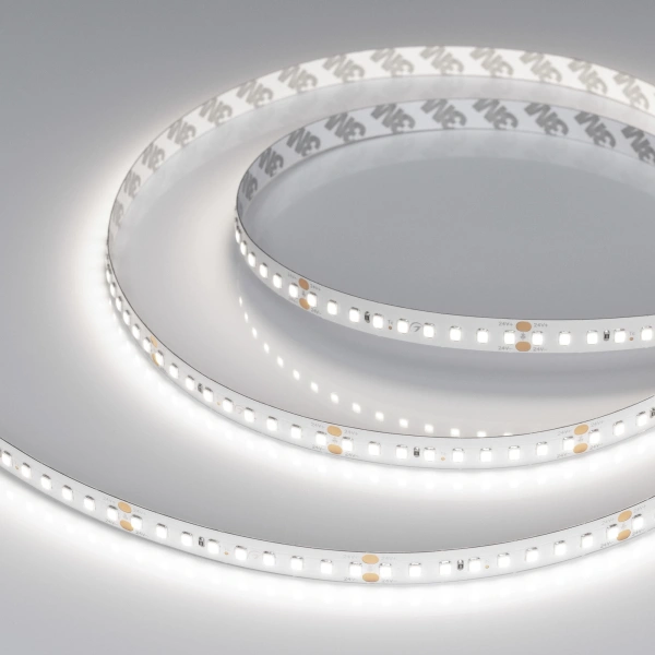 Светодиодная Лента RT-A144-10mm 24V White6000 (7.7 W/m, IP20, 2835, 5m) (Arlight, высок.эфф.200 лм/Вт)