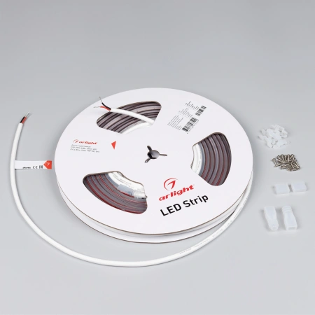 Светодиодная Лента герметичная CSP-PFS-X480-10mm 24V White6000 (14.4 W/m, IP68, TWP100, 5m) (Arlight, -)