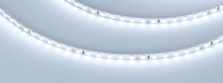 Светодиодная Лента RT-A120-5mm 24V White6000 (9.6 W/m, IP20, 2835, 5m) (Arlight, 9.6 Вт/м, IP20)