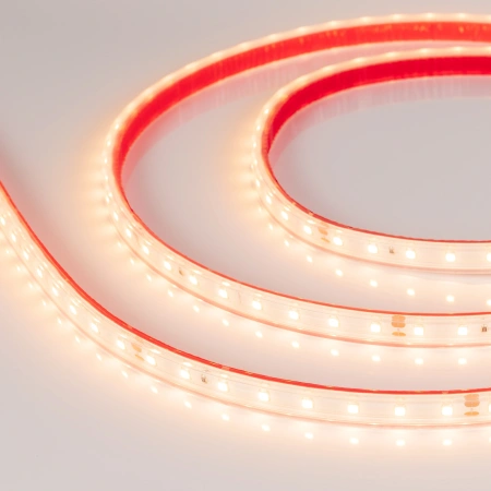 Светодиодная Лента герметичная RTW-PS-A80-10mm 24V Warm2700 (6 W/m, IP67, 2835, 5m) (Arlight, 6.8 Вт/м, IP67)