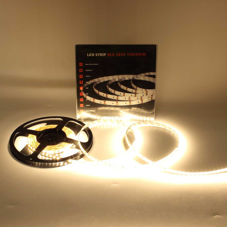 Светодиодная лента Class Premium, 2835, 120 led/m, warm white, 12V, IP33, A34