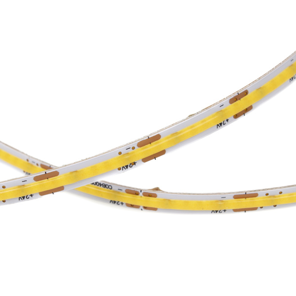 Светодиодная лента COB, 400 chip/m, дневная 4000К, 24V, 6W/m, CRI>90, P5, IP20, A651