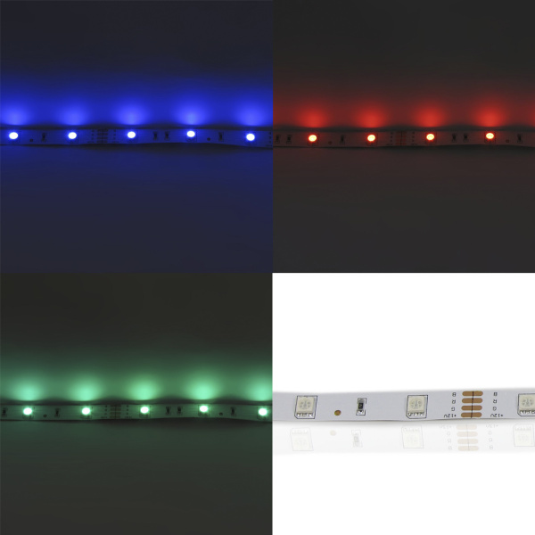 Светодиодная лента Standart class, 5050, 30led/m, RGB, 12V, IP20