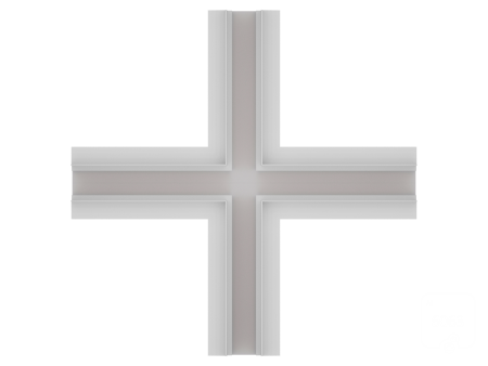 Соединительный элемент 6063 TrackLine Edgeless (L2 RAL9005)