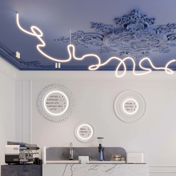 Лента герметичная MOONLIGHT-SIDE-FP-X1088-D25mm 24V Day4000 (20 W/m, IP65, 5m, wire x1) (Arlight, Вывод боковой, 3 года)