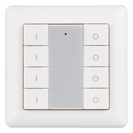 Панель Knob SR-2853K8-RF-UP White (3V, DIM, 4 зоны) (Arlight, IP20 Пластик, 3 года)